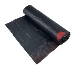 Worki na śmieci 60L HDPE CZARNE Z TAŚMĄ (10 szt.)