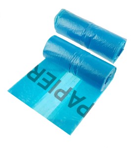 Worki do segregacji NIEBIESKIE 120L/10 (100 szt)