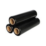 Folia stretch 3 kg [3 rolki] czarna